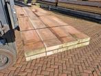 8 Hardhouten balken 6.0x25.0 cm 3.05 m lang - nr: HB39, Tuin en Terras, Palen, Balken en Planken, Ophalen, Nieuw, Hardhout, 250 cm of meer