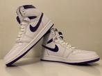 Jordan 1 Retro High - Court Purple (maat 38), Nieuw, Ophalen of Verzenden, Wit, Nike Jordan