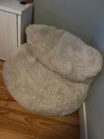 Xenos Teddy Stoel - Heerlijk Zacht!, Huis en Inrichting, Zitzakken, Ophalen of Verzenden, Zo goed als nieuw, Beige, Zitzakstoel
