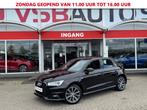 Audi A1 1.0 TFSI AUT. S-LINE LED XENON NAVI PANO-DAK AIRCO L, Met garantie (alle), 4 stoelen, Zwart, Bedrijf