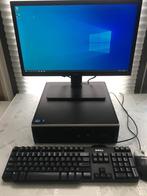 HP PC met BenQ 22 inch Full HD scherm, Hp, Gebruikt, 2 tot 3 Ghz, SSD