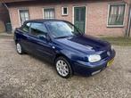 Volkswagen golf cabrio 1998, Voorwielaandrijving, Stof, 4 cilinders, Blauw