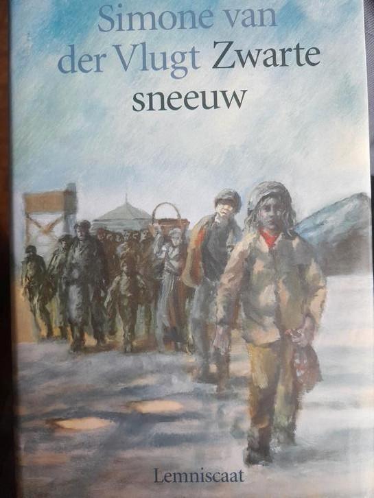 Simone van der Vlugt - Zwarte sneeuw, Boeken, Kinderboeken | Jeugd | 10 tot 12 jaar, Zo goed als nieuw, Ophalen of Verzenden