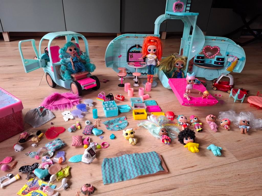 LOL Surprise Glamper met veel accessoires, Ophalen of Verzenden, Gebruikt, Overige typen