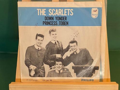 The Scarlets - Down Yonder / Princess Toben, Cd's en Dvd's, Vinyl Singles, Gebruikt, Single, Overige genres, 7 inch, Ophalen of Verzenden