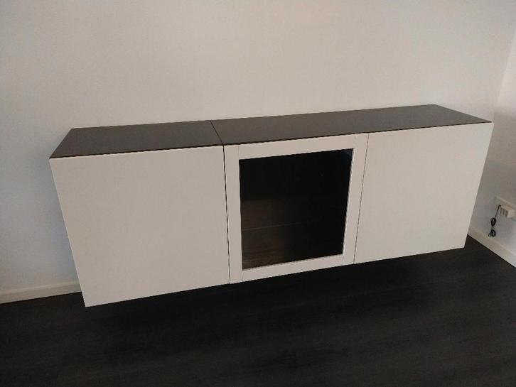 IKEA Besta dressoir, Huis en Inrichting, Kasten | Dressoirs, Zo goed als nieuw, 150 tot 200 cm, 25 tot 50 cm, Met deur(en), Ophalen