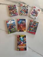 Nintendo Switch ZGAN + 7 Games & Accessoires, Overige genres, Eén computer, Ophalen of Verzenden, Zo goed als nieuw
