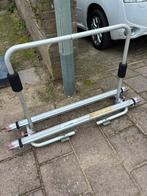 Fietsendrager voor caravan, Ophalen