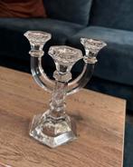 Villeroy & Boch kristallen kandelaar 3 arm, Huis en Inrichting, Woonaccessoires | Kandelaars en Kaarsen, Ophalen, Zo goed als nieuw