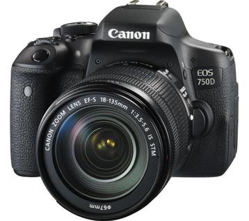 Canon EOS 750D + 18-135mm lens