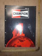 Champion bougies catalogus 1974 - 75, Ophalen of Verzenden