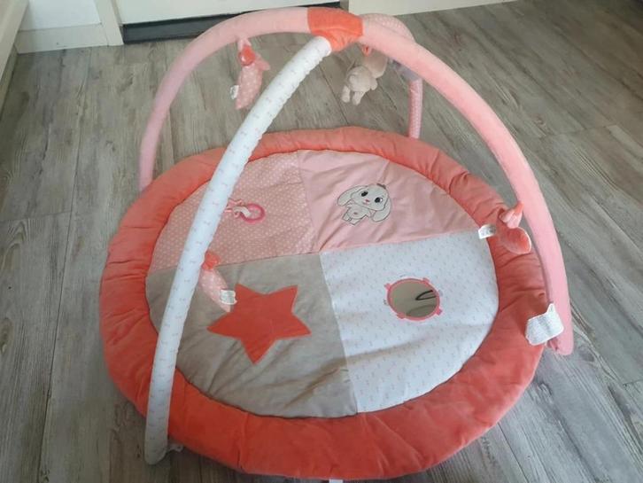 Grote zachte ronde babygym met reistas, Kinderen en Baby's, Speelgoed | Speelkleden, Zo goed als nieuw, Ophalen of Verzenden