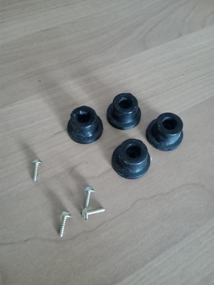 kraagdoppen Sansui 4 stuks, Audio, Tv en Foto, Stereo-sets, Zo goed als nieuw, Overige merken, Losse componenten, Verzenden