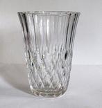 Retro Val st Lambert glazen vaas, België., Ophalen of Verzenden