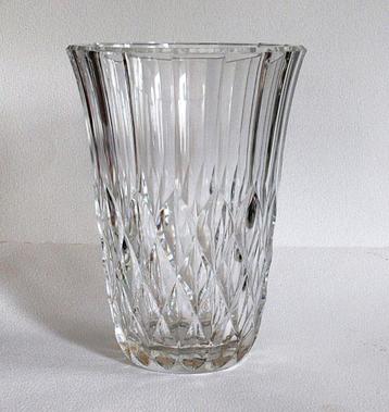 Retro Val st Lambert glazen vaas, België. beschikbaar voor biedingen