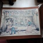 Prent anton pieck, Ophalen of Verzenden, 1980 tot heden, Zo goed als nieuw, Overige onderwerpen