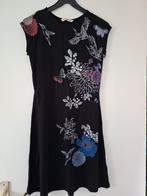 Desigual Jurk Maat M - Bloemenprint, Maat 38/40 (M), Zwart, Ophalen of Verzenden, Zo goed als nieuw