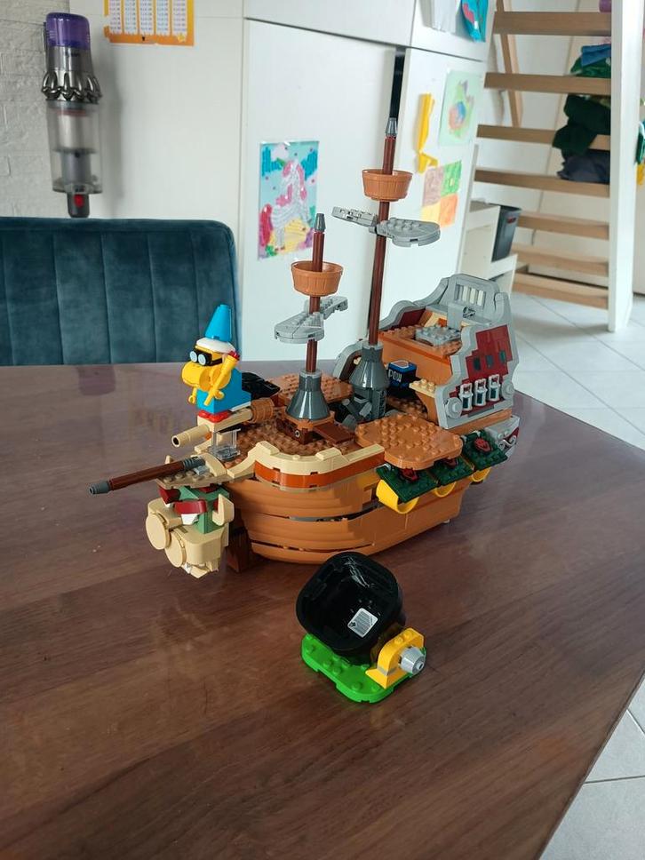 LEGO Super Mario Bowsers Luchtschip - 71391, Kinderen en Baby's, Speelgoed | Duplo en Lego, Zo goed als nieuw, Lego, Complete set