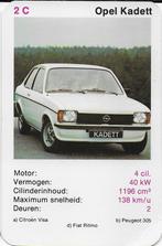 Kw4622 autokaartje opel kadett, Ophalen of Verzenden, Zo goed als nieuw, Auto's