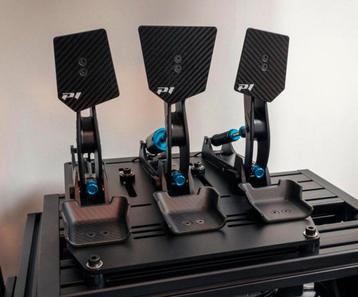 P1Sim Mistral Pedalen, Base Plate & Carbon Heel Rests beschikbaar voor biedingen