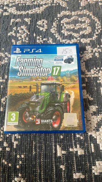 Farmin Simulator 17 ps4 beschikbaar voor biedingen