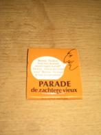 Lucifer mapje lucas bols parade de zachte vieux, Verzamelen, Glas en Borrelglaasjes, Ophalen of Verzenden, Zo goed als nieuw, Overige typen