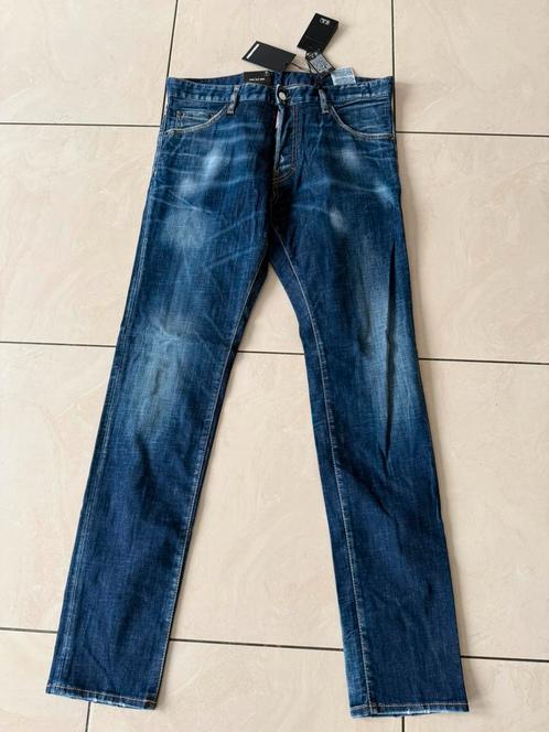 Dsquared2 Cool Guy Slim Fit Jeans, Kleding | Heren, Spijkerbroeken en Jeans, Nieuw, W33 - W34 (confectie 48/50), Blauw, Ophalen of Verzenden
