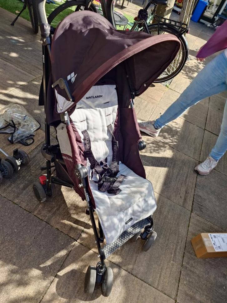 Maclaren buggy, Kinderen en Baby's, Buggy's, Gebruikt, Maclaren, Verstelbare rugleuning, Zonnekap, Ophalen