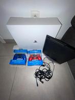 PS4 met stand+ 2controllers/box and cables, Spelcomputers en Games, Spelcomputers | Sony PlayStation 4, 500 GB, Met 2 controllers