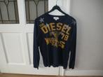 merk diesel heel leuk blauw shirt mooie print maat medium, Kleding | Heren, Polo's, Ophalen of Verzenden, Zo goed als nieuw, Maat 48/50 (M)
