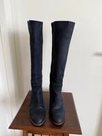 Shabbies Donkerblauwe l Laarzen  39, Hoge laarzen, Blauw, Ophalen of Verzenden, Zo goed als nieuw