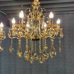 Kroonluchter 6/8 arm goud en zilver nieuw zakkroon hanglamp, Huis en Inrichting, Lampen | Kroonluchters, Ophalen of Verzenden