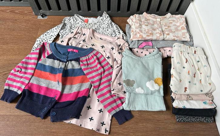 Meisjes kledingset maat 62, Kinderen en Baby's, Babykleding | Maat 62, Gebruikt, Meisje, Ophalen