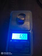 14 Karaat Gouden Ring met Diamant, 19 tot 20, Ophalen of Verzenden, Zo goed als nieuw, Dame of Heer