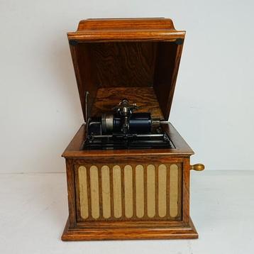 Antieke Edison Amberola cilinder Phonograph (fonograaf).  beschikbaar voor biedingen