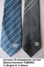 2 stropdassen van TUBORG BIER, een Deense & een Engelse, Ophalen of Verzenden, Zo goed als nieuw