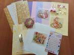 Hobbypakket voor het maken van paaskaarten (4), Ophalen of Verzenden, Zo goed als nieuw