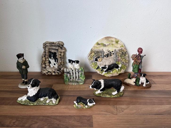 Beeldjes | Border Collie | diversen, Verzamelen, Beelden en Beeldjes, Gebruikt, Dier, Ophalen of Verzenden
