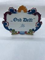 Promotie/Reclame bord by Oud Delft, multi-colour  , Ophalen of Verzenden