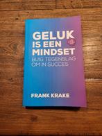 GELUK IS EEN MINDSET: FRANK KRAKE, Boeken, Ophalen of Verzenden, Nieuw