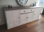Dressoir kast wit/bruin, Ophalen, 25 tot 50 cm, 200 cm of meer