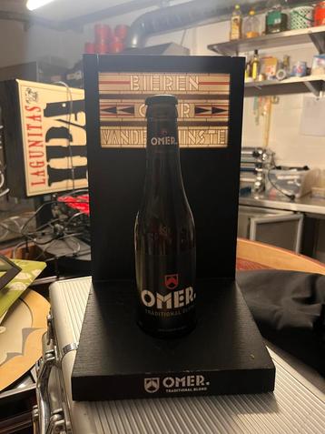 Bierfleshouder bierreclame Omer beschikbaar voor biedingen