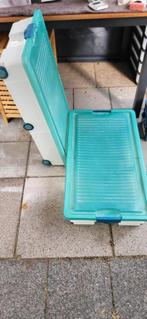 2x opberg bakken voor onder het bed., Ophalen, 75 tot 100 cm, Zo goed als nieuw, Minder dan 35 cm