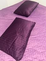 Twee persoonsbed sprei met 2 kussens, Ophalen of Verzenden, Zo goed als nieuw, Vierkant