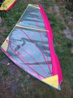 kinderset surfzeil, mast en giek, Watersport en Boten, Windsurfen, Ophalen of Verzenden, Minder dan 5 m², Zeil, Gebruikt