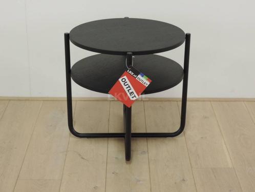 Gispen Today BLACK EDITION | Diversen | 425, 413, Huis en Inrichting, Tafels | Bijzettafels, Zo goed als nieuw, Rond, Glas, Ophalen