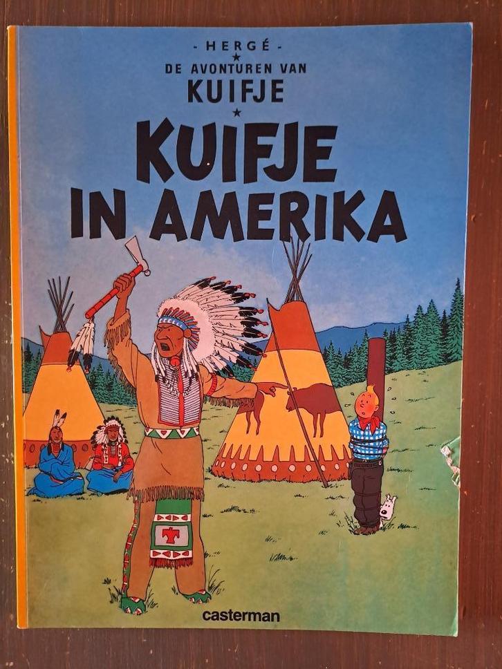 diverse delen Kuifje, Boeken, Stripboeken, Gelezen, Meerdere stripboeken, Ophalen of Verzenden