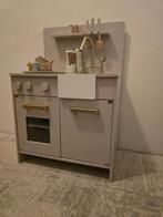 Petit Amélie Houten Speelkeuken – Roze met Gouden Accenten, Ophalen, Gebruikt, Hout