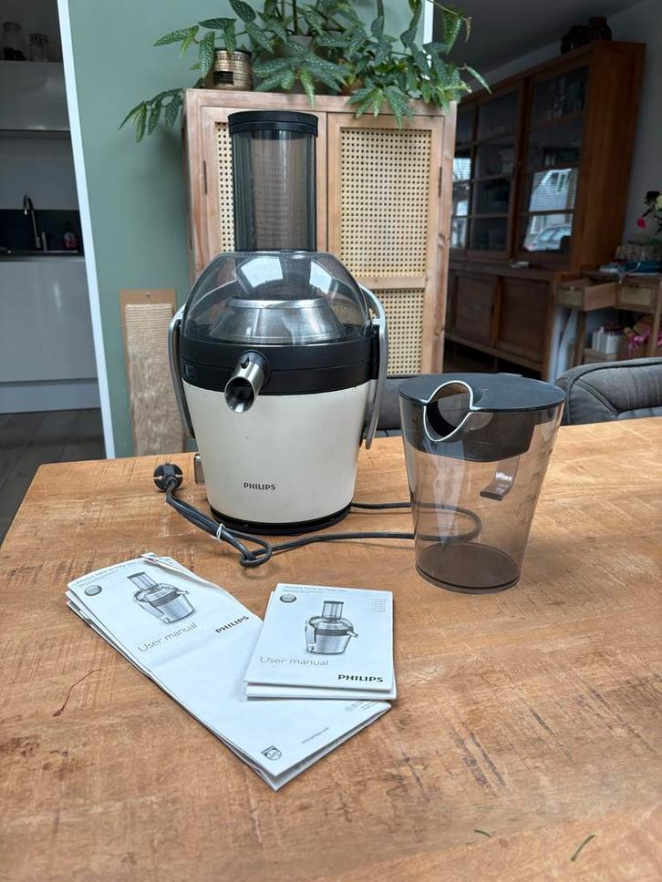 Philips Avance HR1869/80 Sapcentrifuge, Witgoed en Apparatuur, Juicers, Sapcentrifuge, Elektrisch, Ophalen of Verzenden