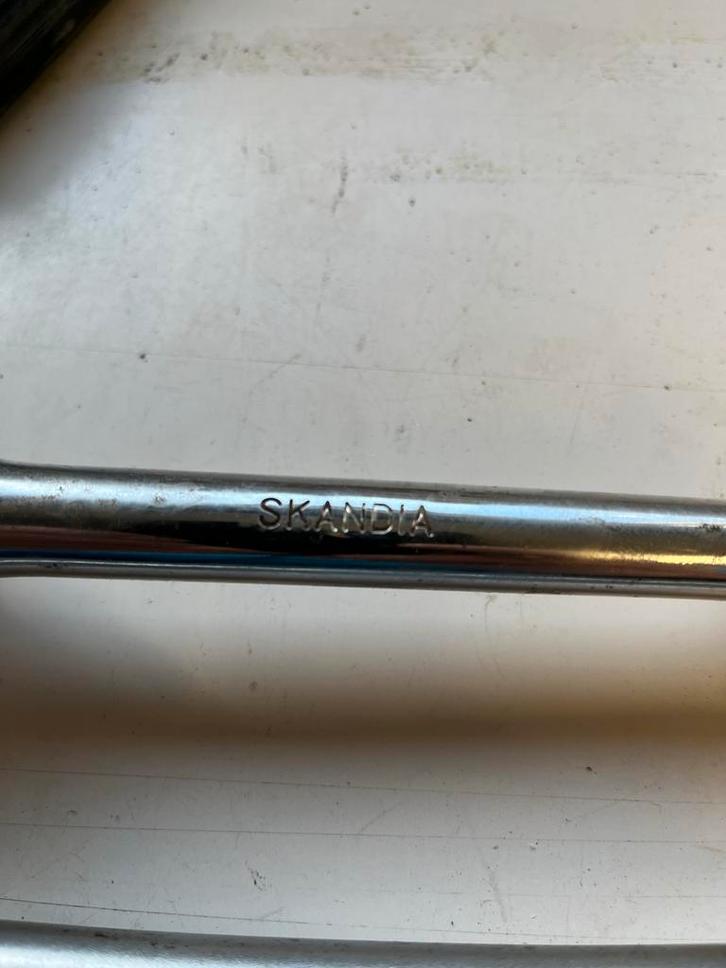 Skandia Dopsleutel Ratel & Vaste Sleutel Stang, Doe-het-zelf en Verbouw, Gereedschap | Handgereedschap, Gebruikt, Ophalen of Verzenden